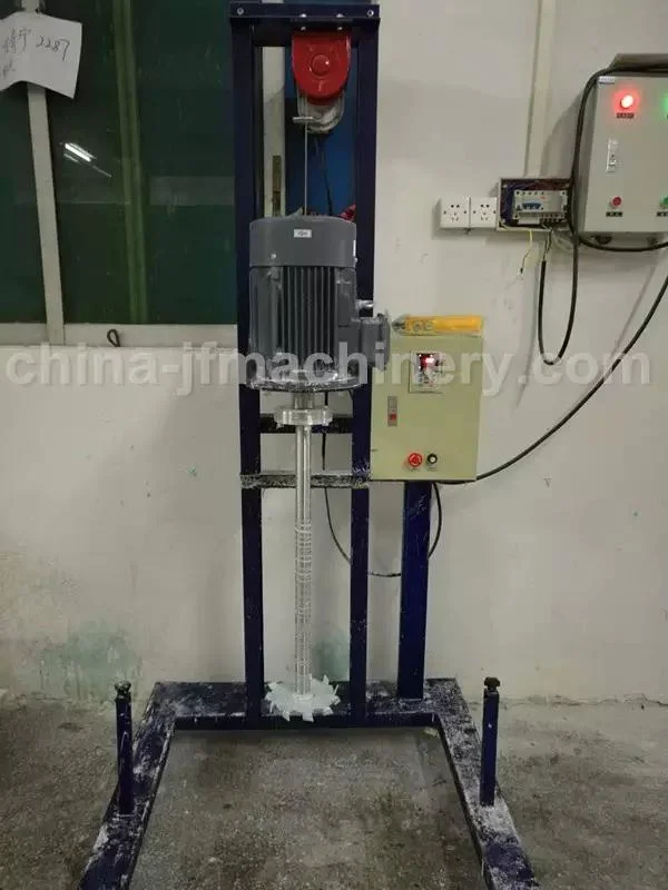 Movable Lifting Type Homogenizer Industrial Disperser Emulsifier Mixer