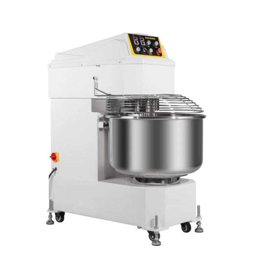 Industrial Commercial Heavy Duty 130L Bread Flour Mixer Machine 50kg 100kg Spiral Dough Mixer