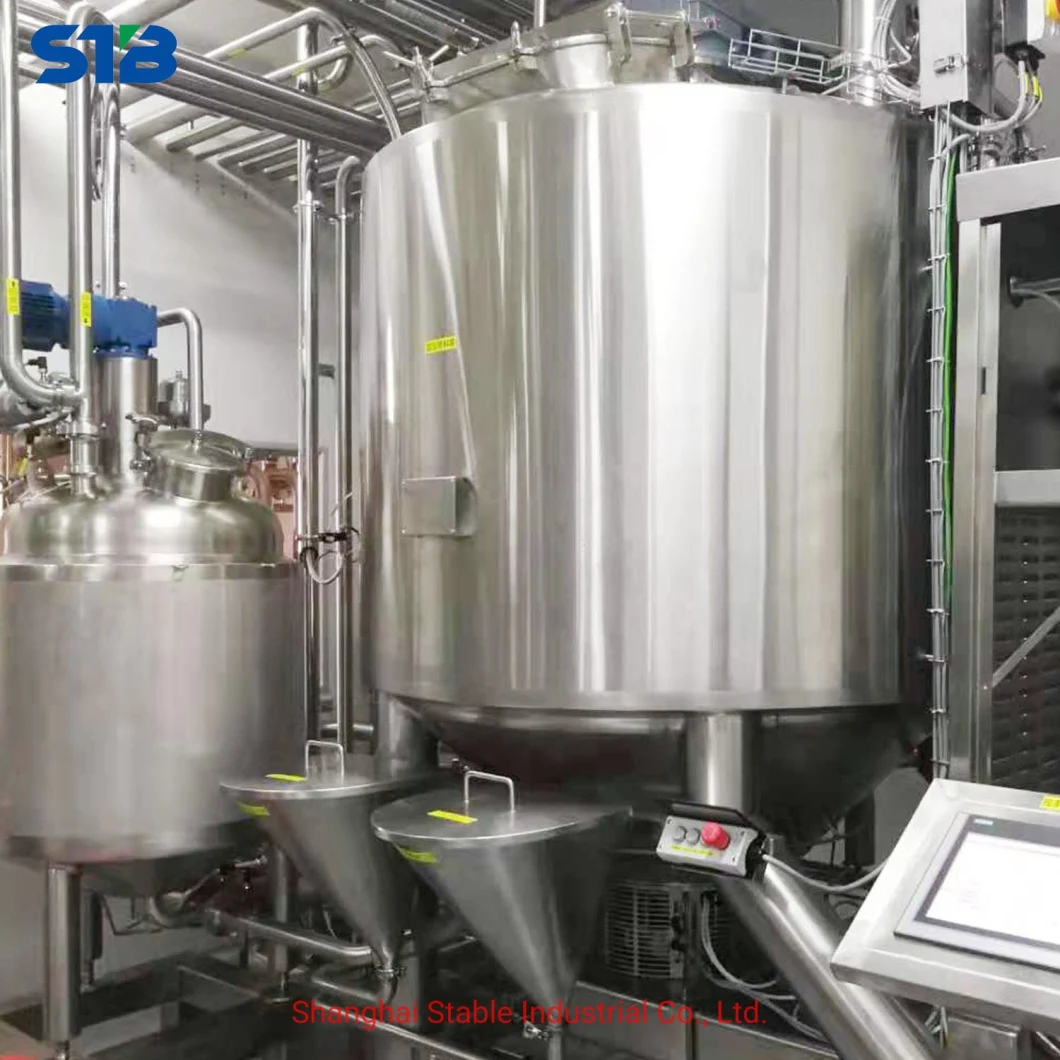 Factory High Viscosity Liquid Food Vacuum Mixer for Food Production