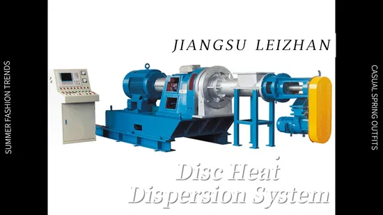 Disperseur de chaleur à disque pour usine de pâtes et papiers