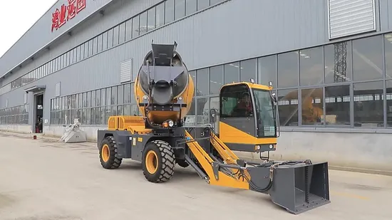 Mobile Mobile Self Loading Mini camion malaxeur à béton Hy400