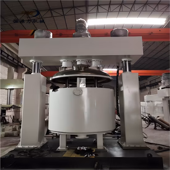 Mélangeur planétaire de mélange d'adhésif de silicone à haute viscosité