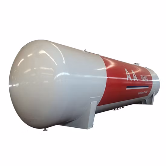 réservoir de stockage de GPL de 50 cbm 50000 litres de navires-citernes de GPL de 25 tonnes