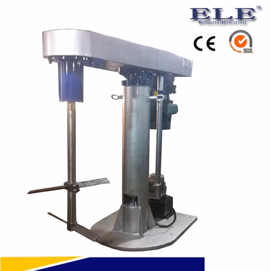 Disperseur à grande vitesse de tendance pour la fabrication de papier de carburant de revêtement de colorant de peinture d'encre Adhésifs Production de médecine