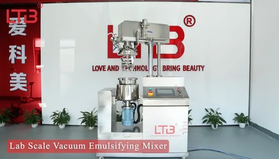 Jus de miel de confiture de ketchup de mayonnaise sous vide faisant la machine mélangeant le mélangeur à haute viscosité d'homogénéisateur de réservoir