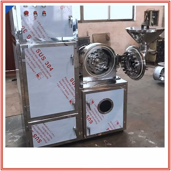 Moulin à broches multifonctionnel poivre noir, sucre glace, épice, sel, produit chimique, médicament, herbe, céréale, résine, herbicide