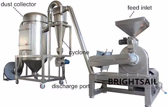 Broyeur à broche de maïs en acier inoxydable pour la vente avec ce