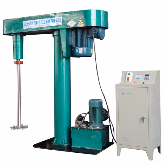 Industriel utilisant le prix du disperseur à grande vitesse de levage hydraulique 22kw